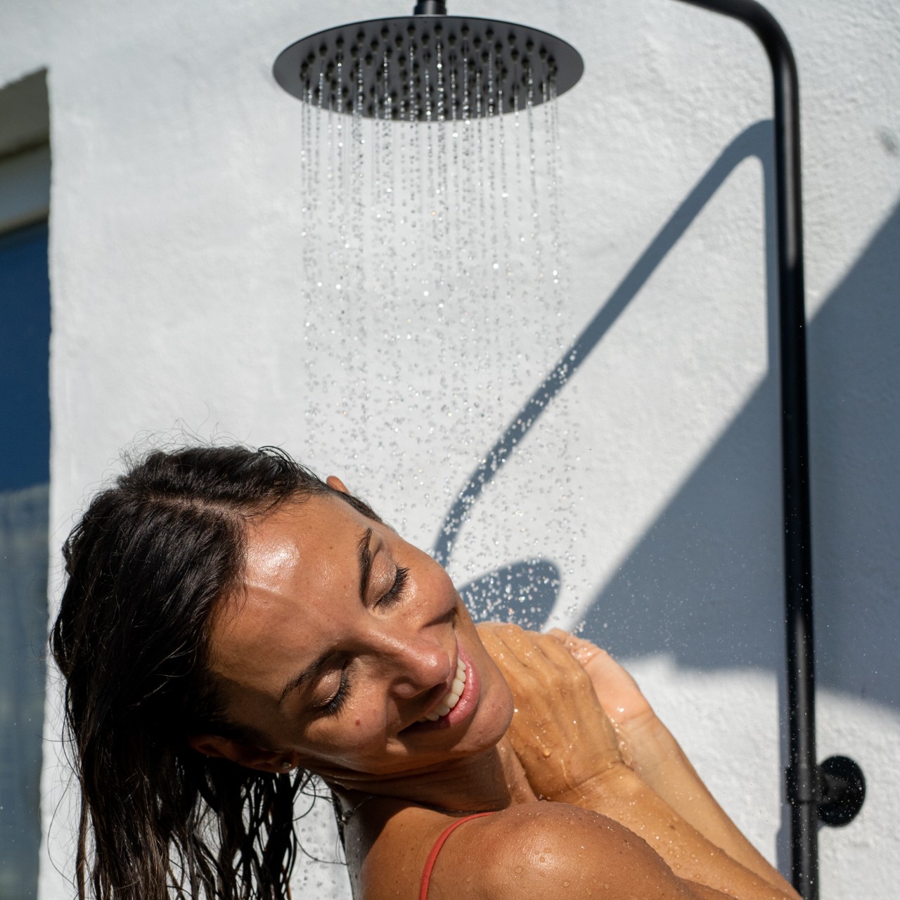 Wall-Mounted Shower